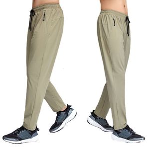 2024 Yoga LL Pantalon long de jogging pour homme - Tenue de sport de yoga en plein air - Sweat Yogo Gym Poches LL Pantalon de survêtement - Pantalon décontracté - Taille élastique - Fitness LU M-3XL