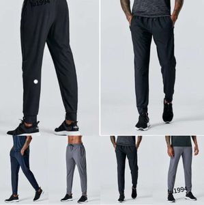 2023 Yoga LL Hommes Jogger Pantalons longs Sport Outfit Outdoor City-Sweat Yogo Gym Poches Pantalons de survêtement Pantalons Casual Taille élastique Fitness LU6