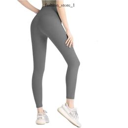 2023 Pantalon de yoga LU Align Leggings Femmes Shorts Pantalons courts Pantalons Pantalons Ladies Exercice Fitness Wear Girls Running Leggings Gym Slim Fit Align Pants 998