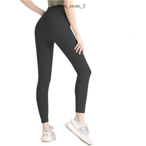2023 Pantalon de yoga LU Align Leggings Femmes Shorts Pantalons Cropped Tenues Pantalon Ladies Exercice Fitness Wear Girls Running Leggings Gym Slim Fit Align Pantal