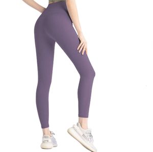 2023 Pantalons de yoga lu align leggings femmes shorts pantalons courts tenues dame sport dames pantalons exercice vêtements de fitness filles course leggings gym slim fit align 2260