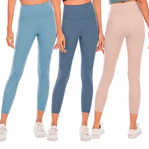 2023 Yoga broek lulu align leggings Dames Shorts Cropped broeken Outfits Dame Sport Dames Broeken Oefening Fitnesskleding Hardloopleggings voor meisjes