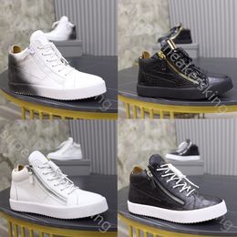 2023 Rits Sneakers Designer Schoenen Mannen Vrouwen Casual Schoenen Zwart Fluwelen Verhoog Schoen Luxe Hoge Lage Platform Trainers maat 36-46