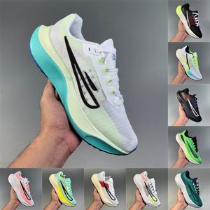 2023 Zoom Fly 5 Chaussures de course 5.0 Eliud Kipchoge Scream Green Mint Foam Ghost Green Total Orange Noir Blanc Hommes Femmes Sports Baskets basses 36-45