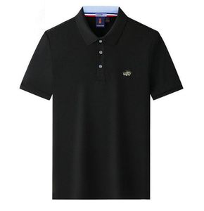 20230 High-end merk Paul met korte mouwen T-shirt Men Polo Shirt 100% katoenen reversbedrijf Koreaanse zomer borduurwerk herenkleding Meerdere kleuren