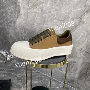 2023 Brand Fashion qualità uomo Scarpe casual Sneaker con lacci in pelle con tacco Scarpe da ginnastica da corsa Lettere Sneakers piatte stampate