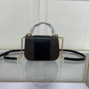 2023C bolso de diseñador Lysa Cowhide bolso de hombro moderno bolso de un solo hombro tipo bandolera silla de montar bolso de mujer