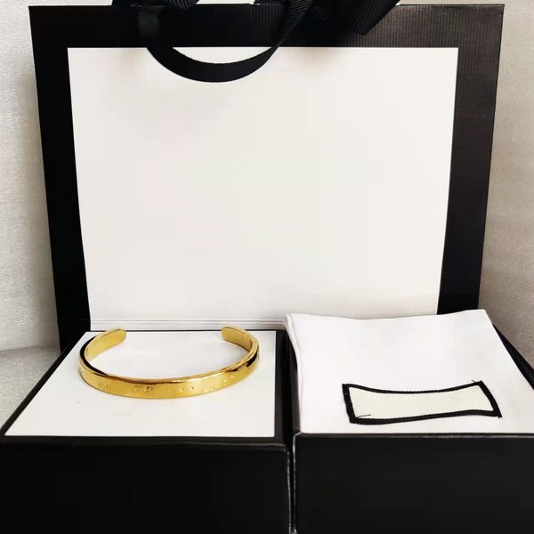 2023Designer Bracelets Lettre Bracelet Produit De Mode Femme En Laiton Or Main Marque Bracelets Fourniture De Bijoux