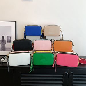 2023 Bolso de diseñador Bolso de hombro de moda Bolso cruzado para cámara multicolor Correa para el hombro Bolso de mano ajustable y extraíble