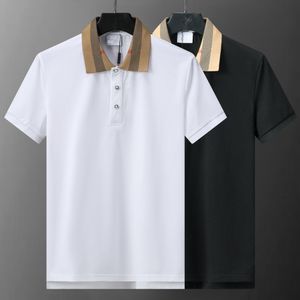 2023Designer mode top zakelijke kleding Polo Hugo logo geborduurd kraagdetails korte mouw poloshirt heren meerkleurig meerkleurig T-shirt M-XXXXL