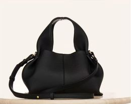 2023 Designer français demi-lune Paris femmes selle aisselle sac bandoulière simple épaule messager sacs en cuir