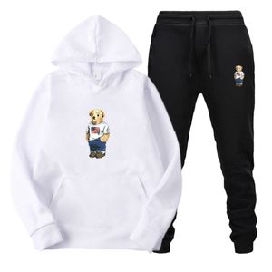 2023 designer sweat à capuche trapstar survêtement marque imprimé vêtements de sport hommes vêtements d'hiver chaud deux pièces ensemble sweat à capuche ample pantalon jogging