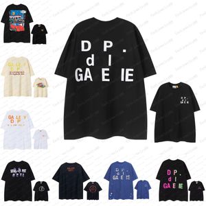 2023Designer of Galleries Tees Depts T-shirts Mode de luxe T-shirts Hommes Femmes T-shirts Marque à manches courtes Hip Hop Streetwear Tops Vêtements Vêtements