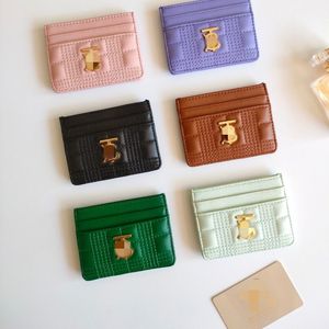 2023Designer Kwaliteit Echte lederen portemonnee Kaarthouder Hangbags Luxurys Designer Single Wallet Men Women's Holders munt handgeschilderde mini -portefeuilles Key Pocket