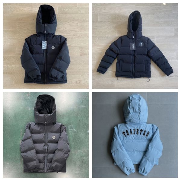 2023down veste hommes extérieur chaud doudoune hiver doudoune rempli à capuche lourd détachable chapeau manteau lettre noir Parka L6