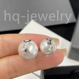 2023Hoop Boucles d'oreilles pour femmes hommes Designers Boucles d'oreilles Lettres Studs Bijoux de mode Luxurys Dimond F Boucle d'oreille 925 Boucles d'argent Boucles Colliers Boîte New8618