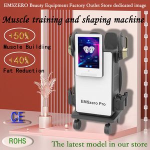 2024HOT Nueva actualización EMSzero Body Sculpting Machine 14 Tesla 5 Handle Electromagnetic Building Muscle Sculpty Mahine para salón Entrega a domicilio gratuita