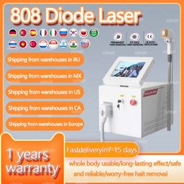 2024 Hot Koop Nieuwe Diode 755nm 808nm 1064nm 3 Golflengtes Ontharing Machine Koelkop Pijnloos Laser Gezicht Lichaam epilator