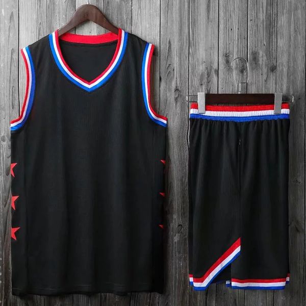 2023Kids Basketball Jersey Ensembles Uniformes Kits Enfant Garçons Filles Vêtements de sport Respirant Hommes Maillots d'entraînement Shorts 240306
