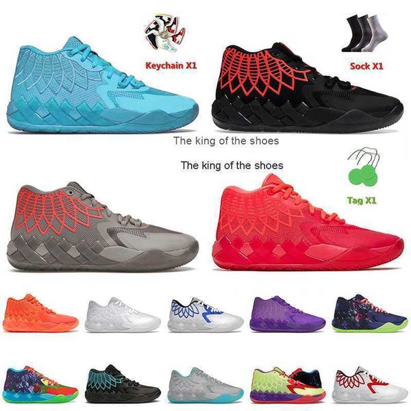 2023Lamelo zapatos 2022 Recién llegado Zapatos de baloncesto para hombre LaMelo Ball 1 MB.01 All Blue Black Blast Rock Ridge Red Beige Galaxy Queen CityLamelo zapatos