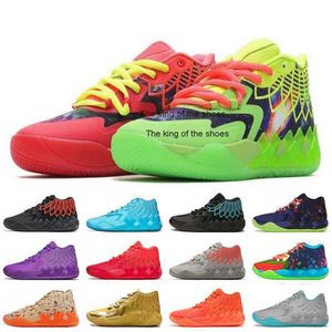 2023Chaussures Lamelo Excellent Retro With Box LaMelos Ball MB.01 Basketball Shoes US 7.5-12 Mens Trainers Sports Galaxy Beige Queen Buzz CityChaussures Lamelo