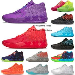 2023Chaussures Lamelo Mode LaMelos Ball MB.01 Chaussures de basketball pour hommes Grande taille 12 Pas d'ici Red Blast Be You Buzz City Galaxy UFO SneakersChaussures Lamelo