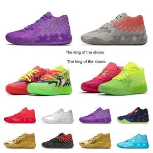 2023lamelo schoenen Lamelo Ball 1 MB.01 Basketbalschoenen Sneaker Black Wit Silver Blast Buzz City Lo Ufo Niet van hier Queen City Rick enlamelo schoenen