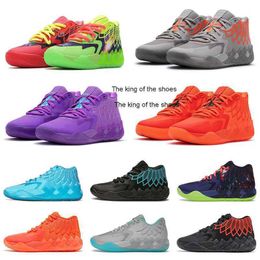 2023Chaussures Lamelo MB.01 LaMelo Ball Chaussures de basket Baskets pour hommes Sneaker LO UFO Black Blast Buzz City Rock Ridge Red Rick And Morty NotLamelo shoes