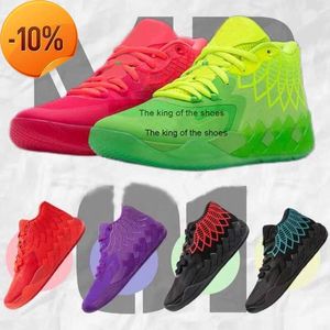 2023Chaussures Lamelo OG2023 Nouveaux Hommes 2023 MB.01 Baskets Melo Ball Buzz Queen City Rick et Morty Rock Ridge Blanc Rouge Blast Chaussures ZapatosChaussures Lamelo