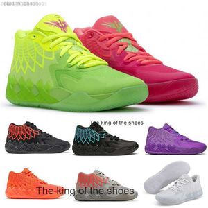 2023MB.01 shoes2022 LaMelo Ball MB1 Chaussures de basket Rick Morty Hommes femmes à vendre Baskets de haute qualité
