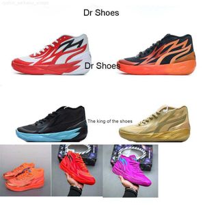 2023MB.01 SCHOENSMENS LAMELO BALL MB 02 Basketbalschoenen Melo Purple Goud Bruin Black Blauw Rood Bred White Green Galaxy Pink Sneakers Tennis