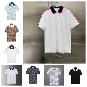 2023Men Polo Summer Casual T Shirts Designer Mens Polos Letter Print Fashion Polo L-3XL