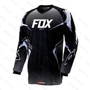 2023T-shirts pour hommes 2022 Maillots de descente pour hommes Hpit Fox VTT Chemises VTT Offroad DH Maillot de moto Motocross Sportwear Vêtements BikeQ23