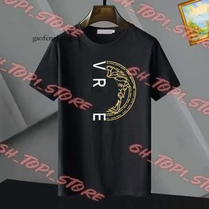 2023mens Lettre imprimé t-shirts Black Fashion Designer Summer Summer High Quality Top Sleeve Taille M-M4XL 16