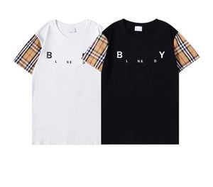 2024 Mens camiseta diseñador para hombres camisas para mujer camiseta de moda con letras casual verano manga corta hombre tee mujer ropa