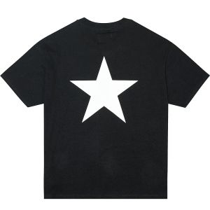 2023New Famous Mens T-shirts Summer T-shirt pentagram imprimé streetwear hommes hommes femmes hip hop à manches courtes