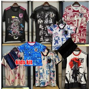 2023New Japan Soccer Jerseys Joueur Coupe du monde Minamino Tomiyasu Tsubasa Mitoma Maeda Maillot Japon Football Shirt Kyogo Asano Ito Shibasaki Kubo Kamada Kids Jersey