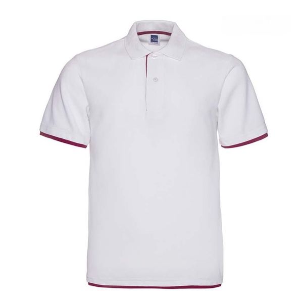2023new Luxury Casual mens T-shirt couleur pure respirant polo à séchage rapide Wear designer T-shirt à manches courtes 100% coton de haute qualité en gros noir et blanc taille XS-5XL