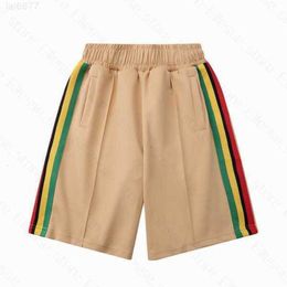 2023New Mens Womens Designers Pants courts Pantalon Printing Strip Slishing Casual Clue Point Vêtements Summer Beach Clothing 86EU