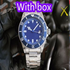 2023New Watch U1 Mens Automatic Mechanical Ceramics Watches 40mm Full Indexless Steel Goliding fermoir Swim Wrist Wrists Sapphire Sup262E