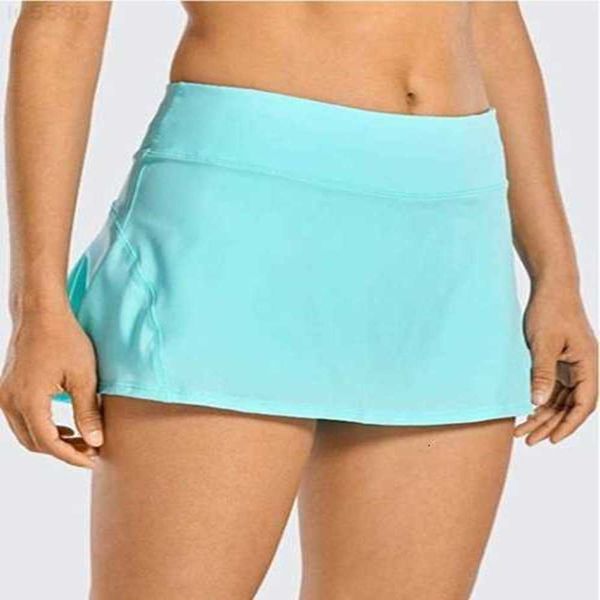 24SS Femme Tennis jupes Yoga Gym de gymnase Femmes Athletic Running Sport Fitness Golf Shorts Pantal