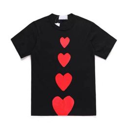 2023NEW Femmes T-shirt Designer P Love Impression à manches courtes Pur coton Casual Chemise de sport à la mode Street Holiday Couple Même vêtements S-5XL