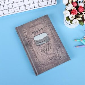 2023Retro Notebook Agenda compact de style européen pour les devoirs des étudiants