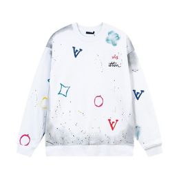 2023S Autumn en Winter Craft Jacquard Letter Logo Fashion Long Sleeve Sweater Unisex Student Casual Fleece Top Hoodie L09-1181