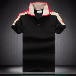 2023SP Primavera Lujo Italia Hombres Polo Camiseta Diseñador Polos High Street Bordado pequeño caballo Ropa de impresión Hombre Marca Polo M-3XL