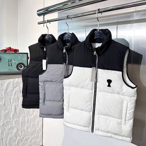 Manteau en duvet pour hommes, nouvelle collection automne/hiver 2023SS, col montant, gilet de haute qualité, veste de styliste, manteau unisexe S-2XL