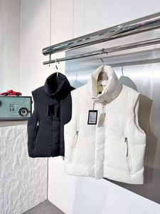 Manteau en duvet pour hommes, col montant, sans manches, veste de styliste, manteau unisexe, nouvelle collection automne/hiver 2023SS, XS-2XL