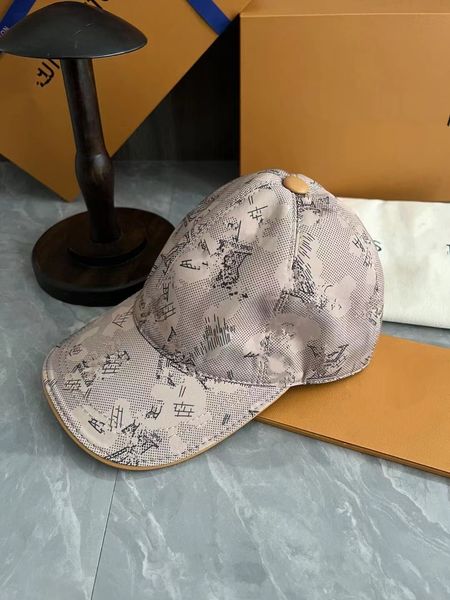 2023ss Classic Men's Canvas Ball Cap Designer Cap Truck Cap Moda Alfabeto Gorra de béisbol Hombres Casquette0068