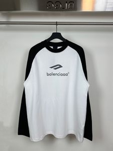 2023ss modemerk Bale Letter Pinted kleurrijk borduurwerk minimalistisch casual trendy merk T-shirt