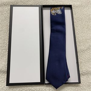 2023ss Mode Hommes Cravates 100% Soie Cravate Jacquard Classique Tissé À La Main Cravate pour Hommes De Mariage Cravate Décontractée et D'affaires avec boîte 666g